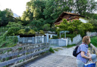 auf dem Weg nach Kuens bei Meran (Südtirol)
