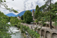 Blick Richtung Meran vom Sissiweg aus
