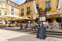 Mittagspause in Sarlat la Caneda