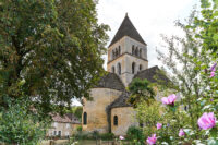 das beschauliche St. Leon sur Vézère in der Nähe unseres Campinglatzes
