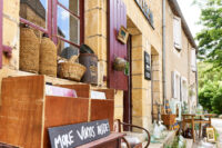 das beschauliche St. Leon sur Vézère in der Nähe unseres Campinglatzes