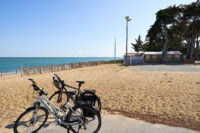 am Strand von la Brée-les-Bains auf der Ile d´Oleron