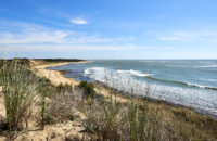 der Atlantik vor der Haustüre von le Suroit auf der Ile d´Oleron