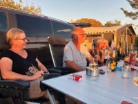 Urlaub auf dem Campingplatz ist gesellig ;-)