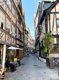 die idyllische Altstadt von Rouen
