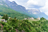 Blick auf Altenburg über dem Kalterer See